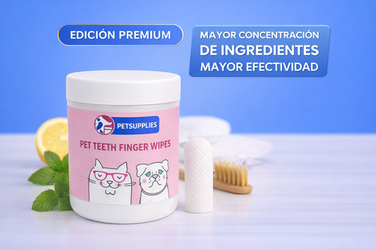 Toallitas Dentales Naturales Para Mascotas EDICION PREMIUN